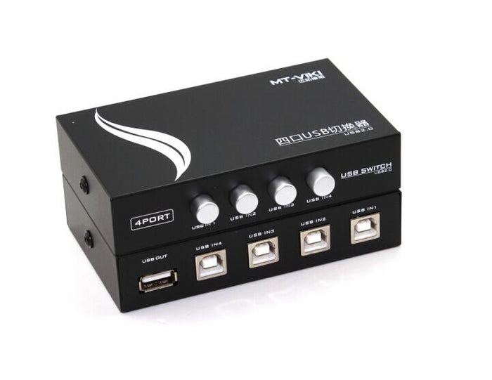 ES-Tune 4-Computer USB 2.0 Peripheral Sharing Switch