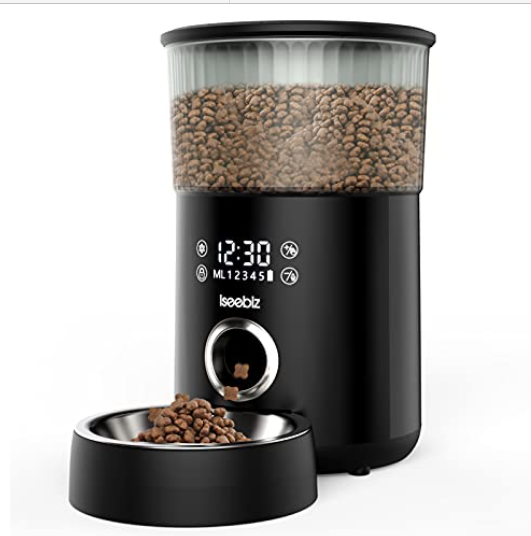 ISEEBIZ 3.5L Timed Automatic Pet Feeder