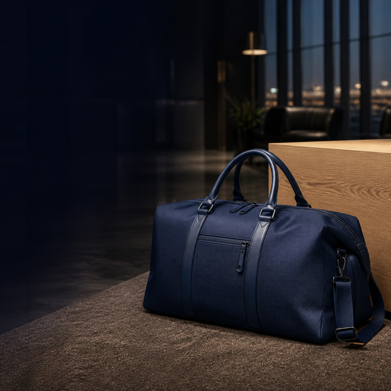 ISEEBIZ premium travel duffel offer